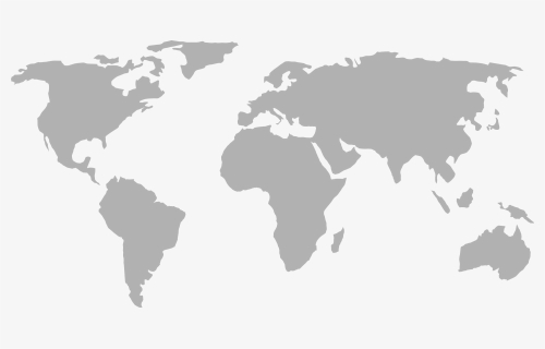 World Map Hd High Resolution Grey, HD Png Download, Transparent PNG