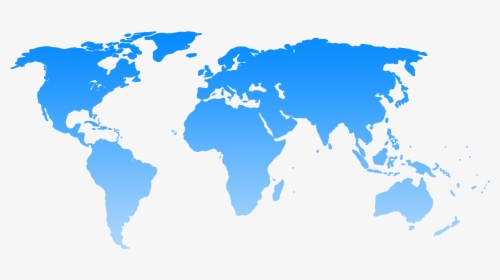 World Map In One Color, HD Png Download, Transparent PNG