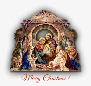 Religious Merry Christmas Gif, HD Png Download, Transparent PNG