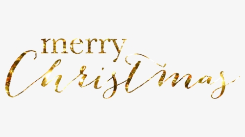 Glitter Merry Christmas - Calligraphy, HD Png Download, Transparent PNG
