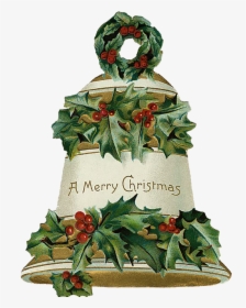 Merry Christmas Clipart Victorian - Transparent Vintage Christmas Png, Png Download, Transparent PNG