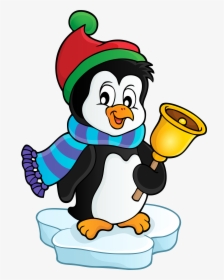 Penguins Of Madagascar Clipart Merry Christmas - Transparent Penguin Clip Art, HD Png Download, Transparent PNG