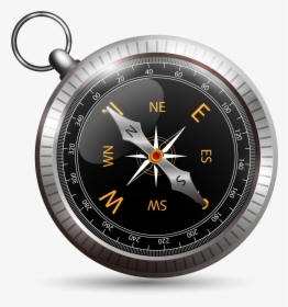 Compass Free Png Image - Transparent Modern Compass, Png Download, Transparent PNG