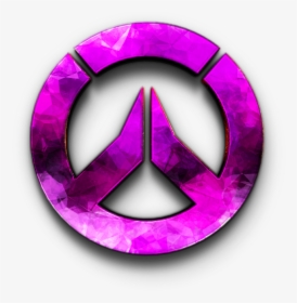 Transparent Overwatch Logo Png - Overwatch Logo Pink Png, Png Download, Transparent PNG