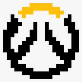 Overwatch Logo Perler , Png Download - Overwatch Logo Pixel Art, Transparent Png, Transparent PNG