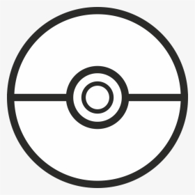 Pokemon Ball Black And White, HD Png Download, Transparent PNG