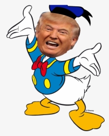 Donald Trump Duck By - Donald Duck Mlg, HD Png Download, Transparent PNG