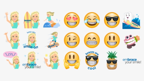 Smile Braces Emoji, HD Png Download, Transparent PNG