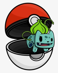 Bulbasaur S Pokeball, HD Png Download, Transparent PNG