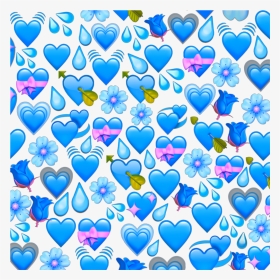 Transparent Corazones Emojis Png - Pink Heart Emoji Background, Png Download, Transparent PNG
