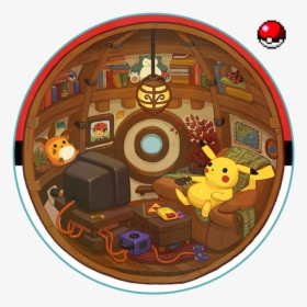 Source - Whats Inside A Pokeball, HD Png Download, Transparent PNG