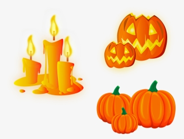 Halloween Candle, Halloween Pumpkins, Candle, Halloween - Halloween Candle Png, Transparent Png, Transparent PNG