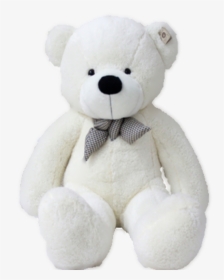 57440 - ตุ๊กตา หมี สี ขาว ตัว ใหญ่, HD Png Download, Transparent PNG