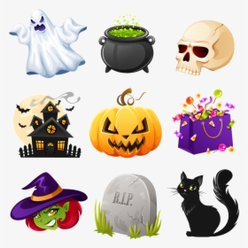 Large Size Of Free Halloween Png Images Creepy Clipart - Halloween Png, Transparent Png, Transparent PNG