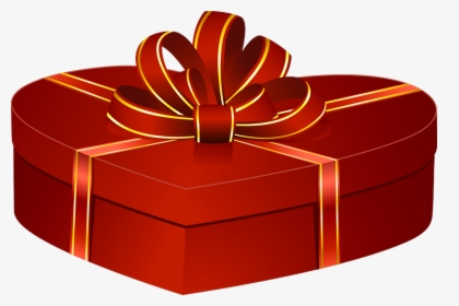 Heart Gift Box - Gift Wrapping, HD Png Download, Transparent PNG