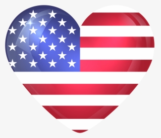 American Flag Heart Png - Thin Blue Line Heart Clip Art, Transparent Png, Transparent PNG