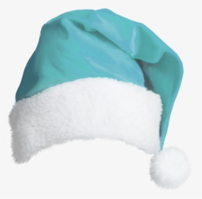 Santa Claus Hat Christmas Santa Suit - Blue Santa Hat Png, Transparent Png, Transparent PNG