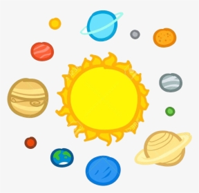 Solar System Planet Transparent Image - Solar System Clipart Png, Png Download, Transparent PNG