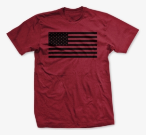 The Black Usa Flag Tee   Class - I M Your Huckleberry T Shirt, HD Png Download, Transparent PNG