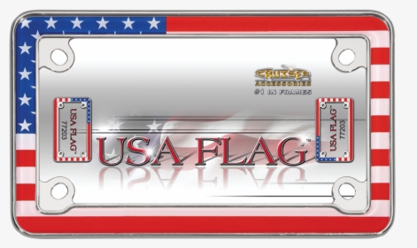 License Frame Usa Flag, HD Png Download, Transparent PNG
