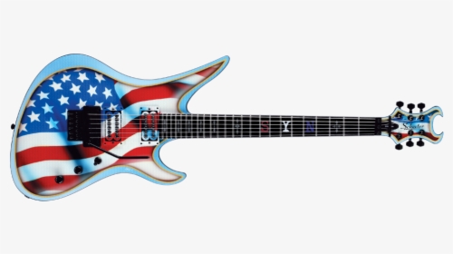 Synyster Gates Flag Guitar, HD Png Download, Transparent PNG