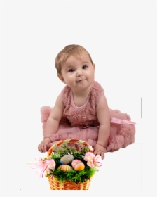 Easter Baby Png Background - Toddler, Transparent Png, Transparent PNG