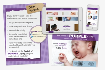 Baby Crying Png - Purple Crying App Code, Transparent Png, Transparent PNG