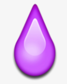 Tear Purple Crying Tears Drop Drops - Purple Drop No Background, HD Png Download, Transparent PNG