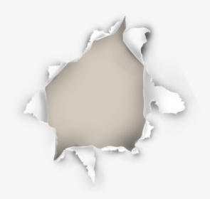 Transparent Ripped Page Png - Paper Tear Effect Png, Png Download, Transparent PNG