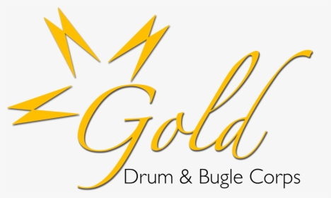 Gold Drum & Bugle Corps - Gold Drum Corps Logo, HD Png Download, Transparent PNG