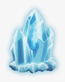 Transparent Ice Png - Blue Ice Crystals Png, Png Download, Transparent PNG