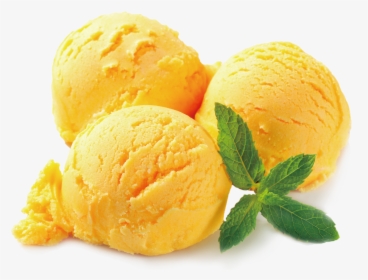 Mango Ice Cream Scoop, HD Png Download, Transparent PNG