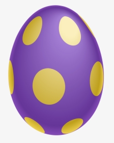 Purple Gold Easter Eggs Png Pic - Easter Egg Png Transparent, Png Download, Transparent PNG