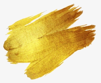 Gold Brush Stroke Png , Png Download - Careful With Your Words, Transparent Png, Transparent PNG