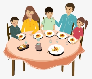 Transparent Family Dinner Table Clipart - Host Family Clip Art, HD Png Download, Transparent PNG