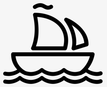 Sailing Ship Clipart Ice Cream - Transparent Ship Logo, HD Png Download, Transparent PNG