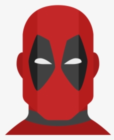 Deadpool Icon - Deadpools Face Transparent Png, Png Download, Transparent PNG