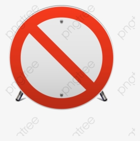 Stop Sign Png Circle - Do Not Sit On The Stairs, Transparent Png, Transparent PNG