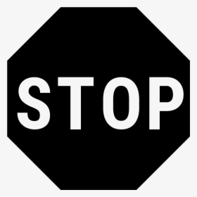 Знак Stop Png - Flat Icone Stop Sign, Transparent Png, Transparent PNG