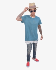 Justin Bieber Png Image - Fedora, Transparent Png, Transparent PNG