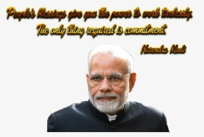 Narendra Modi Quotes Png Transparent Image - Senior Citizen, Png Download, Transparent PNG