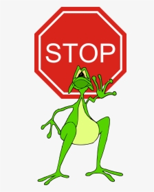 Stop Sign And Frog Clip Arts - Big Stop Sign, HD Png Download, Transparent PNG