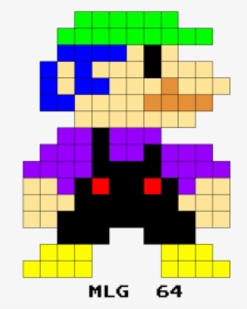 8 Bit Transparent Mario Png, Png Download, Transparent PNG