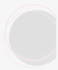 Twa Large Overlapping Circles - White Circle Png File, Transparent Png, Transparent PNG