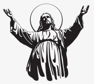 Jesus Christ Silhouette, HD Png Download, Transparent PNG