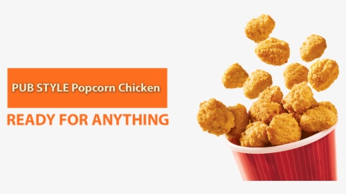 Transparent Pop Corn Png - Transparent Popcorn Chicken Png, Png Download, Transparent PNG