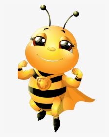 Honey Bumblebee Cartoon Bee Free Download Png Hq Clipart - Honey Bee Cartoon Png, Transparent Png, Transparent PNG