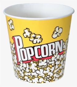 Bucket Of Popcorn Png - Popcorn, Transparent Png, Transparent PNG