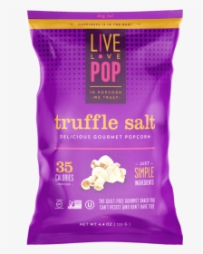 Trufflesalt - Live Love Pop Truffle Salt Popcorn, HD Png Download, Transparent PNG