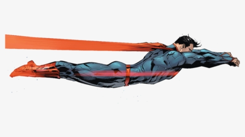 Superman Flying Side View, HD Png Download, Transparent PNG